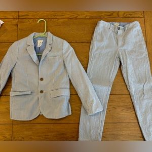 Jcrew kids Seersucker suit
